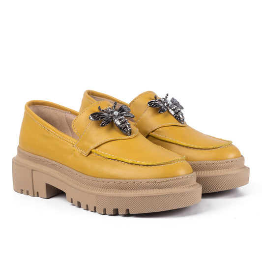 Pantofi casual dama 507 galben