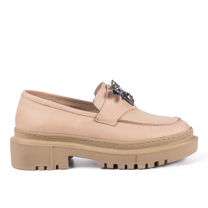 Pantofi casual dama 507 nude