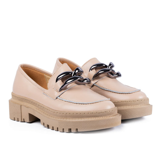 Pantofi casual dama 508 bej