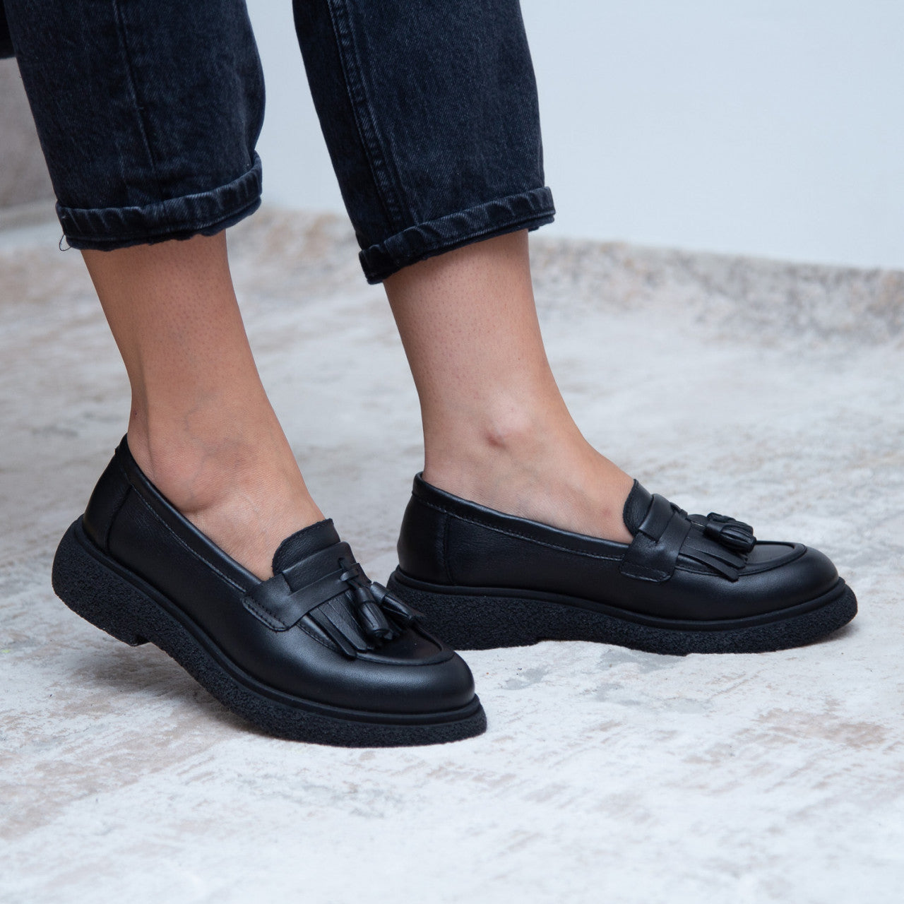 Pantofi casual dama 520 negru