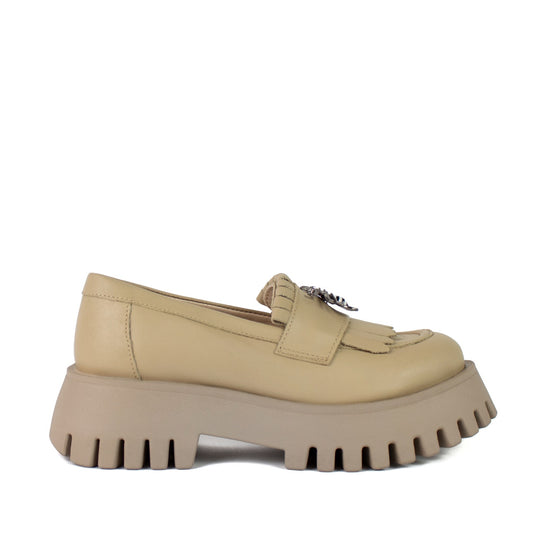 Pantofi casual dama 522 bej