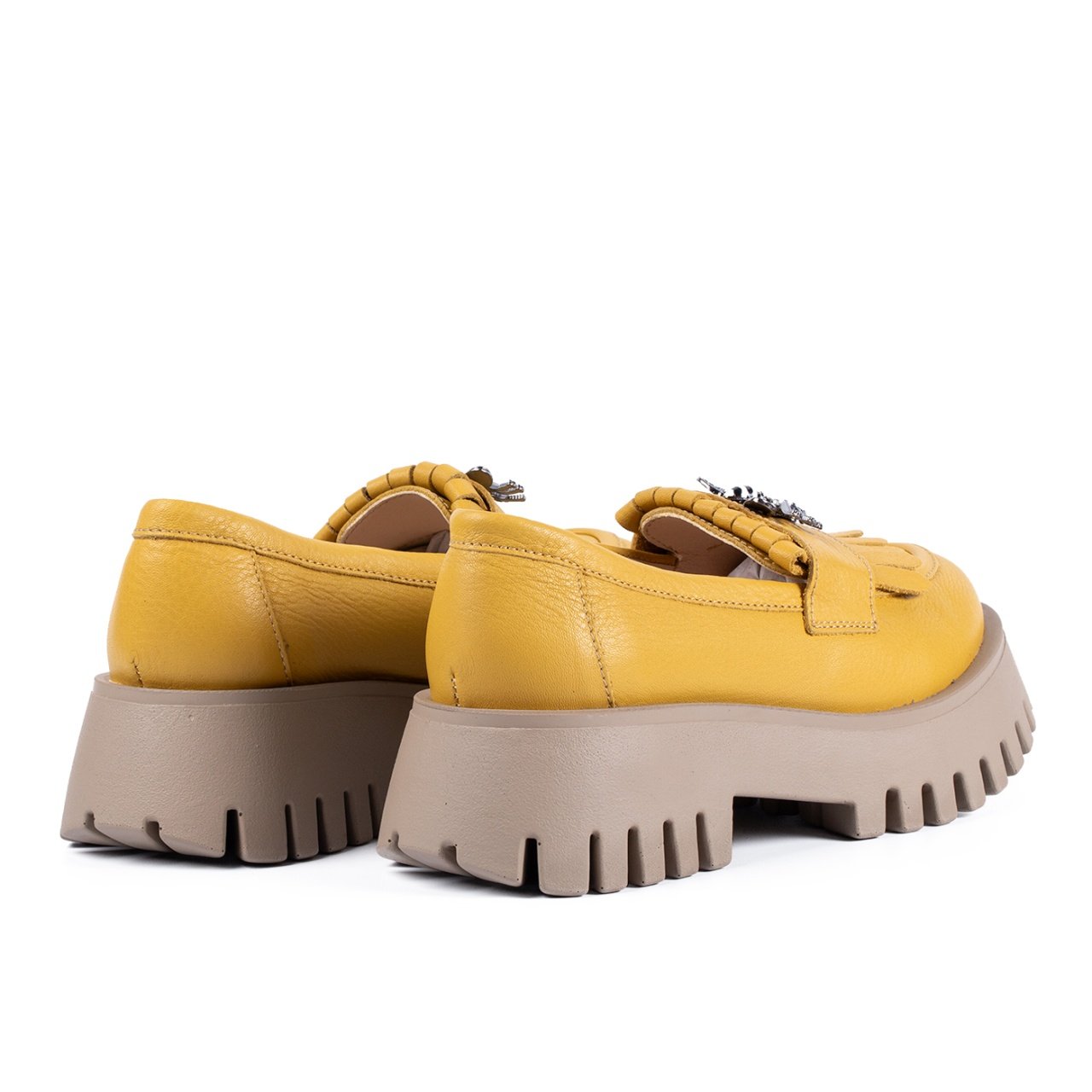 Pantofi casual dama 522 galben