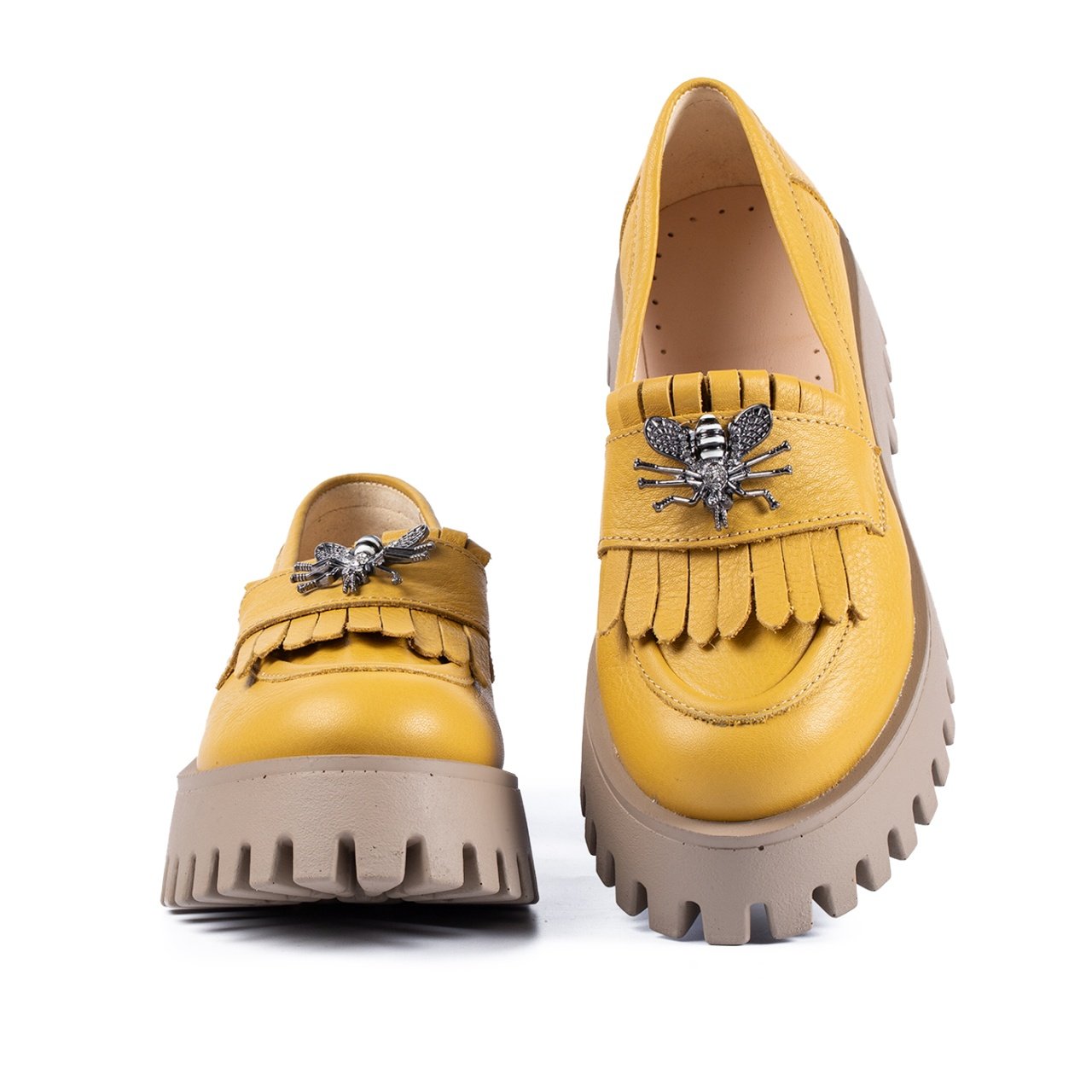 Pantofi casual dama 522 galben