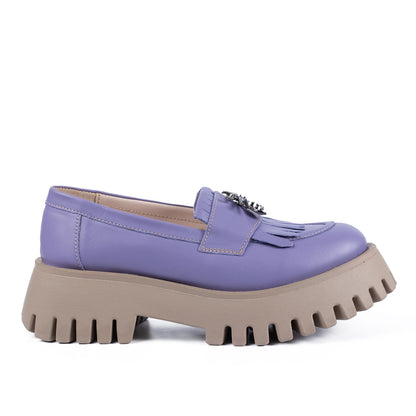 Pantofi casual dama 522 mov