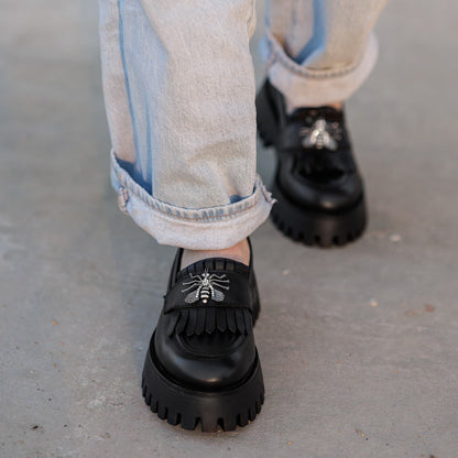 Pantofi casual dama 522 negru