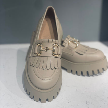 Pantofi casual dama 523 bej