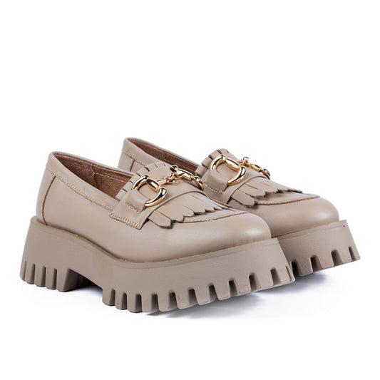 Pantofi casual dama 523 bej