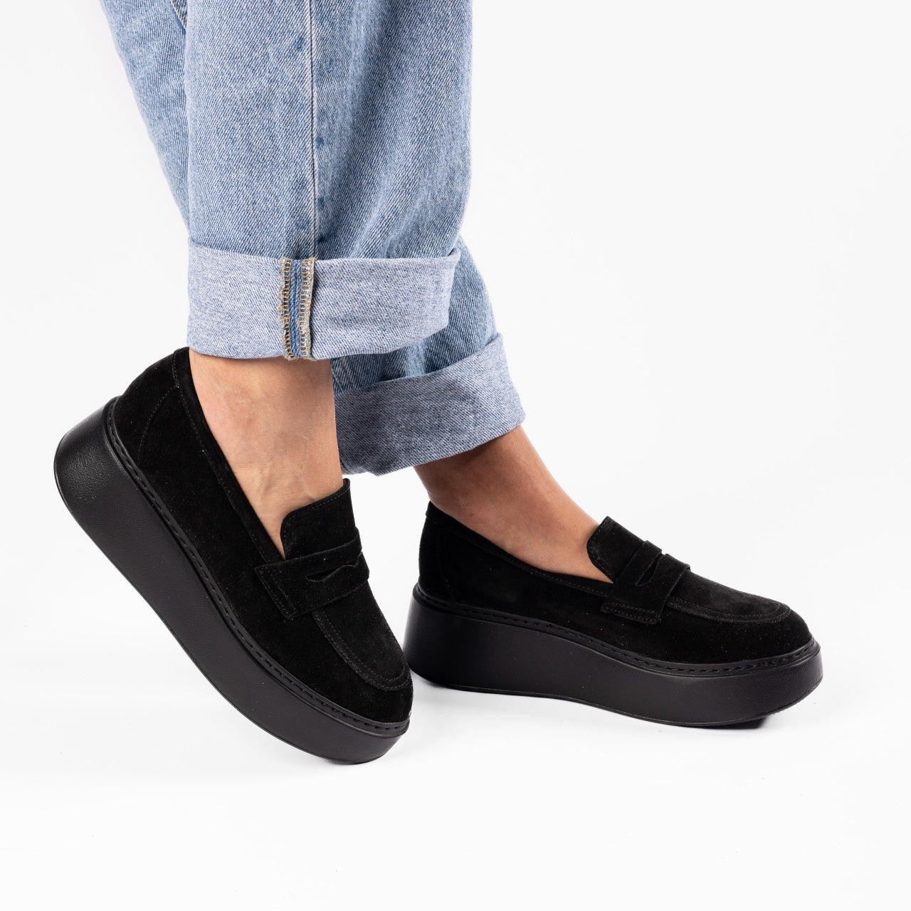 Pantofi casual dama 526 negru