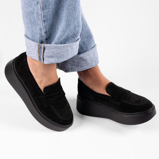 Pantofi casual dama 526 negru