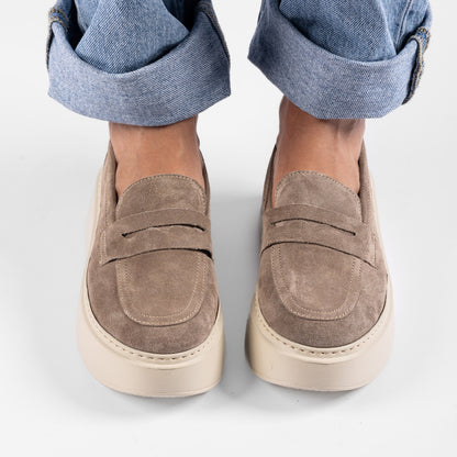 Pantofi casual dama 526 nisip