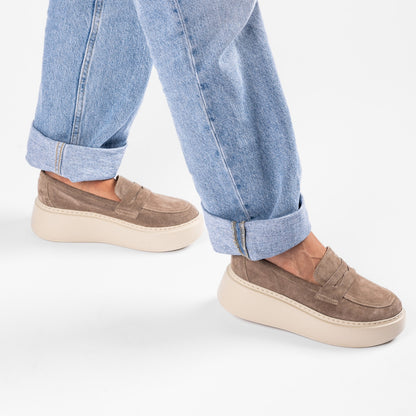 Pantofi casual dama 526 nisip