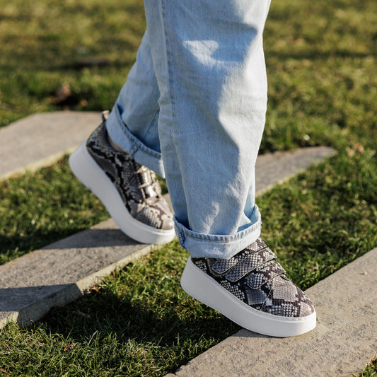 Pantofi casual dama 535 sarpe