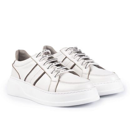 Pantofi casual dama 540 alb