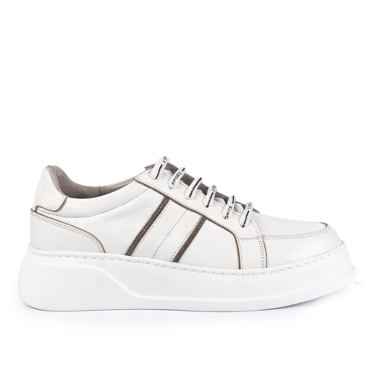 Pantofi casual dama 540 alb