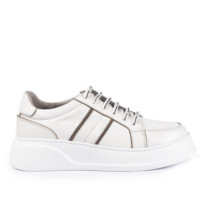 Pantofi casual dama 540 alb