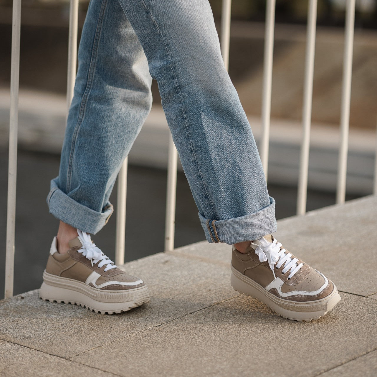 Pantofi casual dama 550 bej