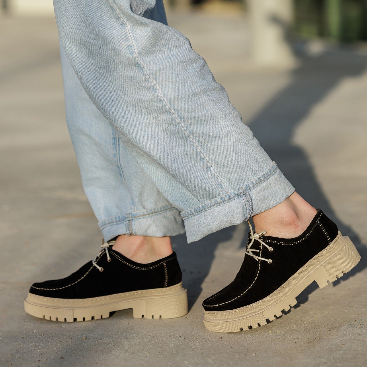 Pantofi casual dama 576 negru