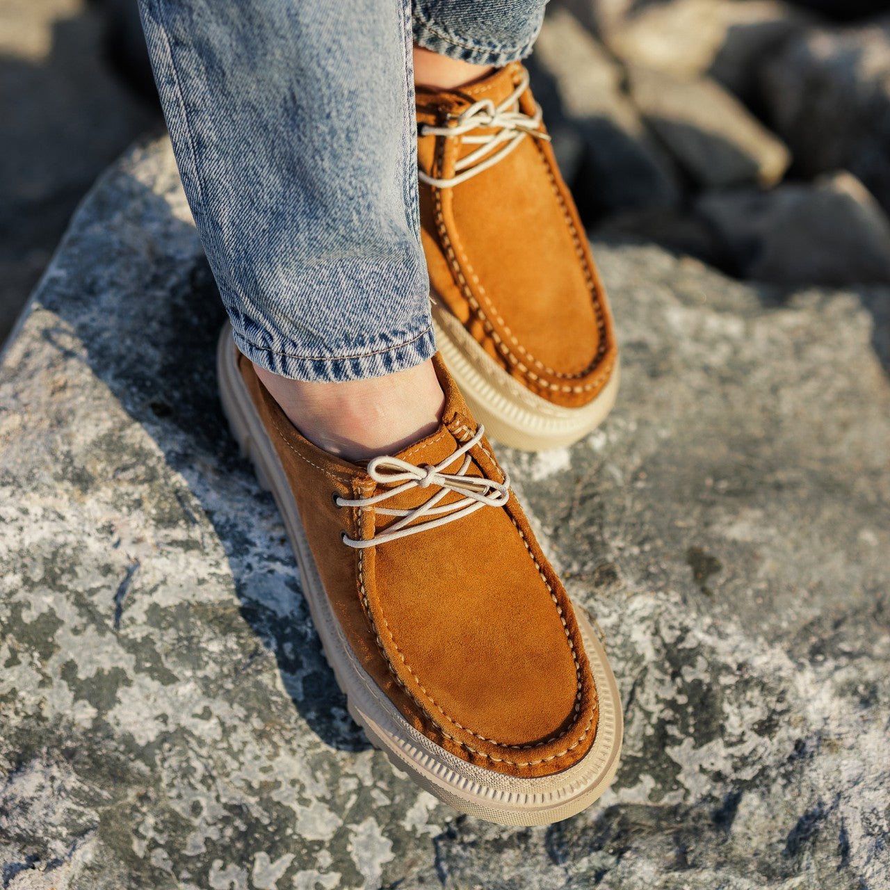 Pantofi casual dama 576 orange