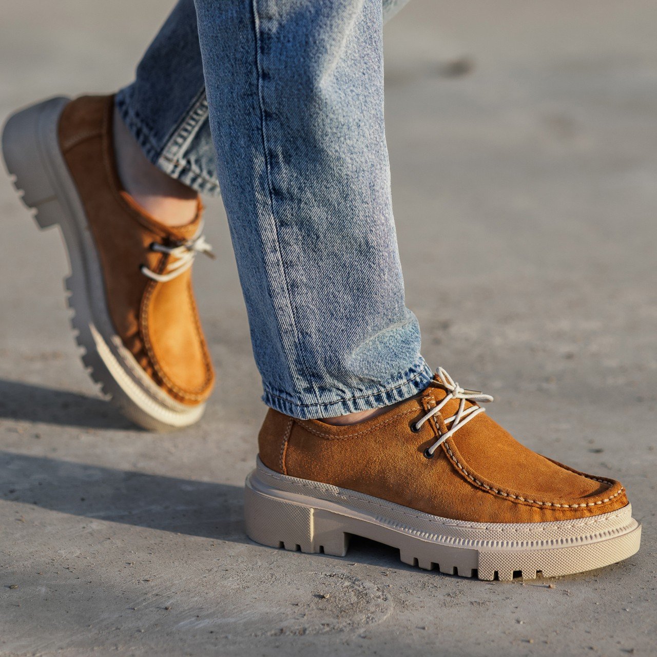 Pantofi casual dama 576 orange