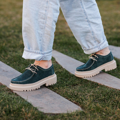 Pantofi casual dama 576 verde