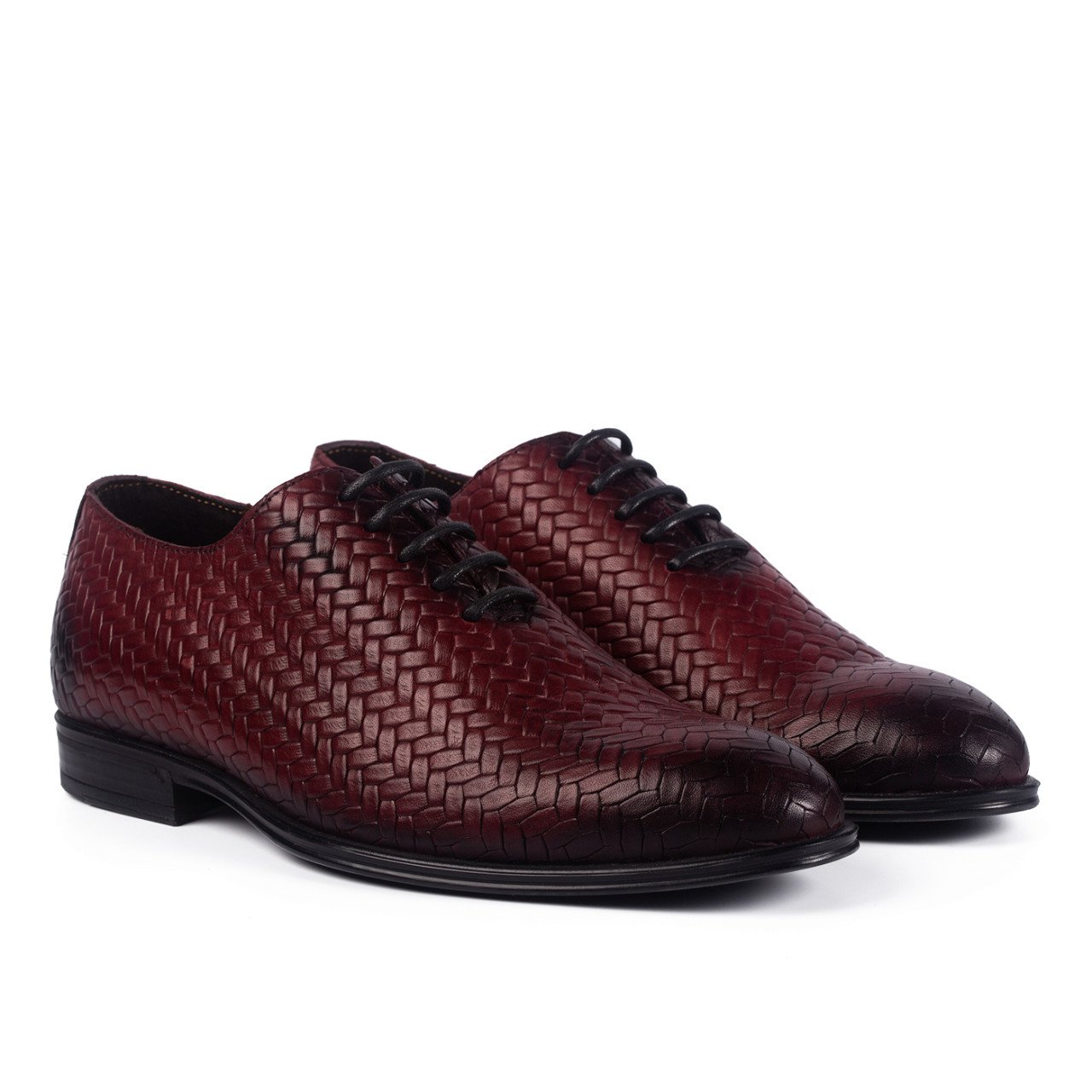 Pantofi eleganti barbati 911 bordo