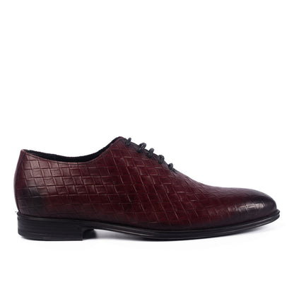 Pantofi eleganti barbati 913m bordo