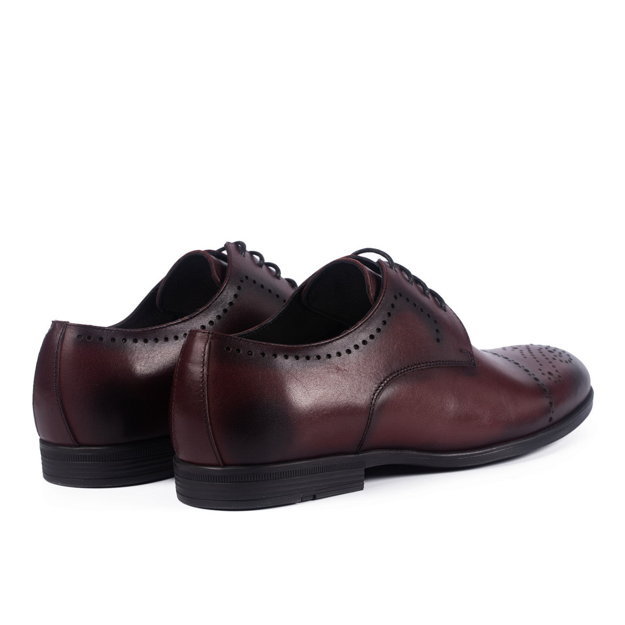 Pantofi eleganti barbati 986 bordo