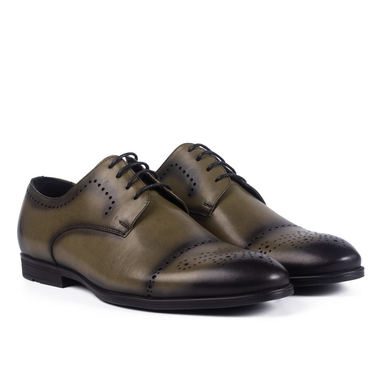 Pantofi eleganti barbati 986 verde