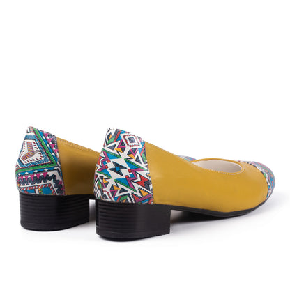 Pantofi eleganti dama 236 mustar