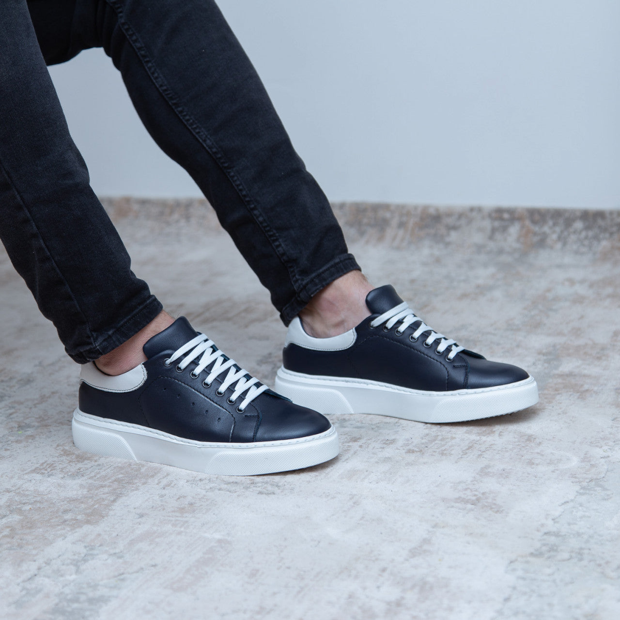 Pantofi sport barbati 755 albastru