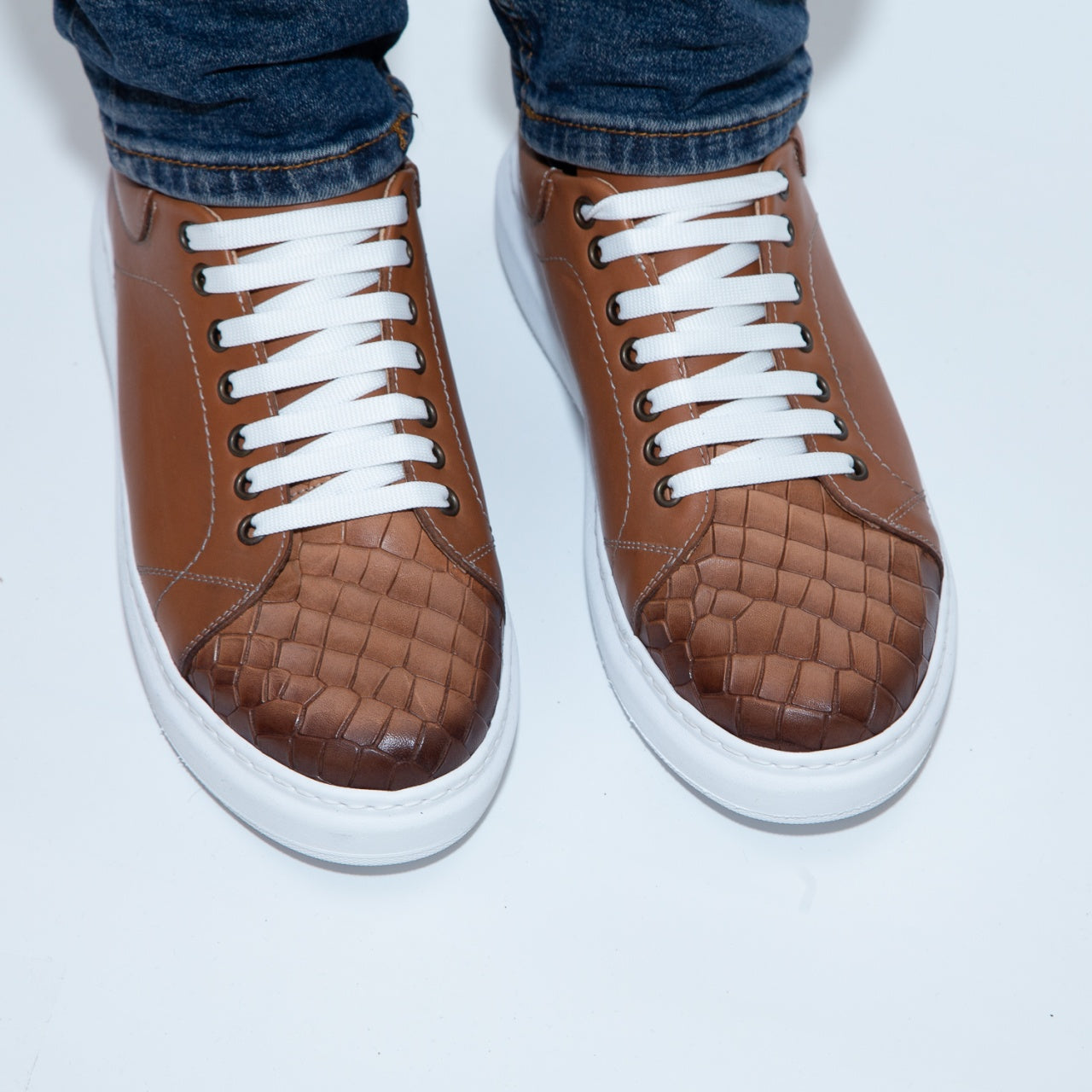 Pantofi sport barbati 755 maro*