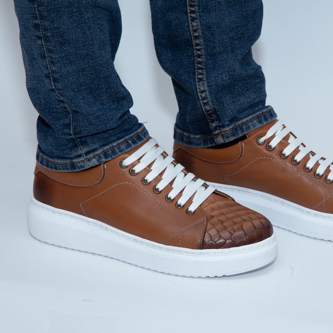 Pantofi sport barbati 755 maro*