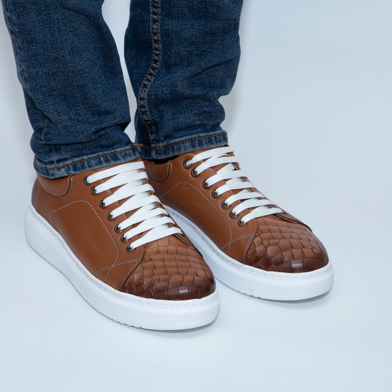 Pantofi sport barbati 755 maro*