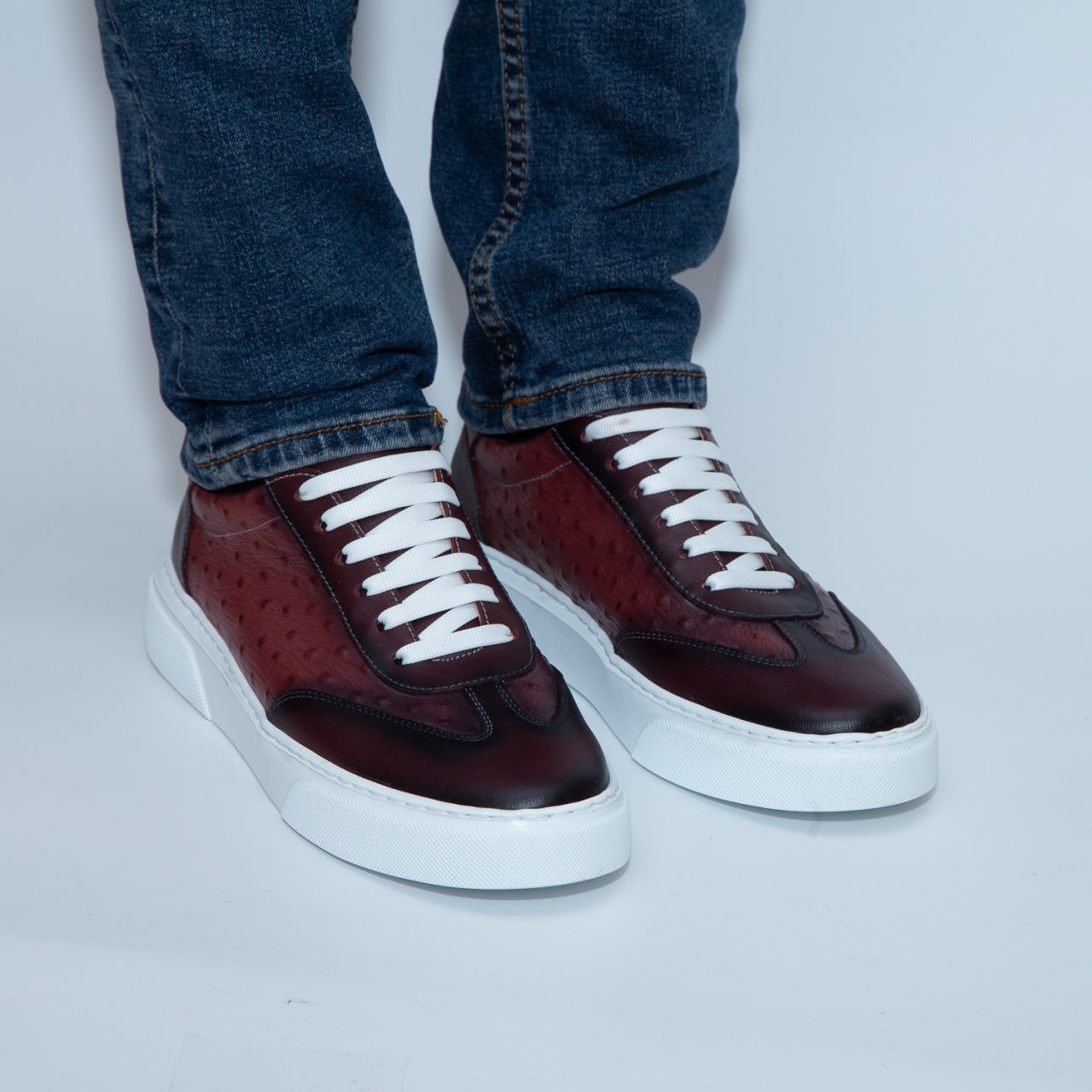 Pantofi sport barbati 756 bordo