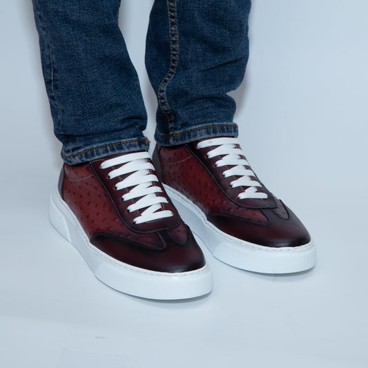 Pantofi sport barbati 756 bordo