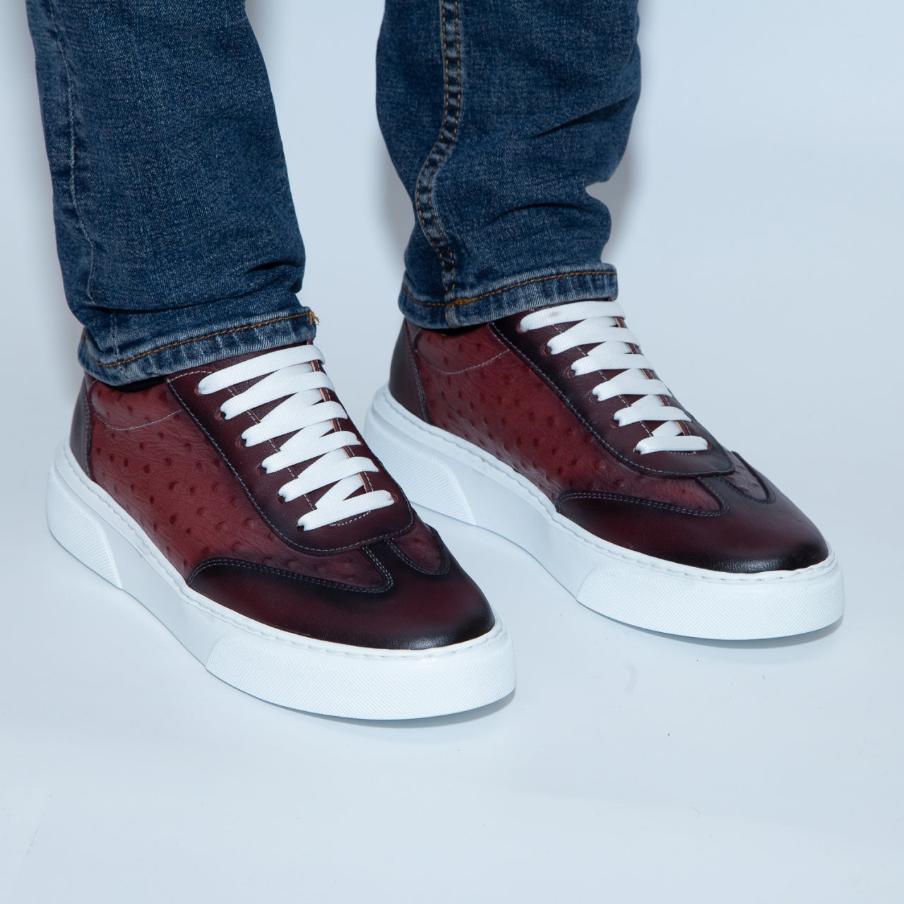 Pantofi sport barbati 756 bordo