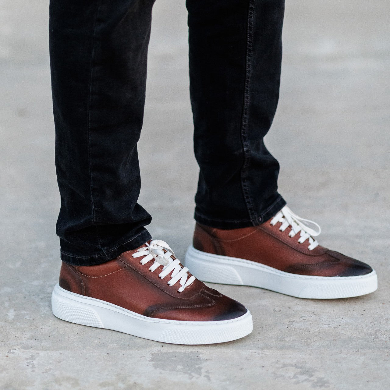 Pantofi sport barbati 756 maro