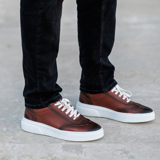 Pantofi sport barbati 756 maro