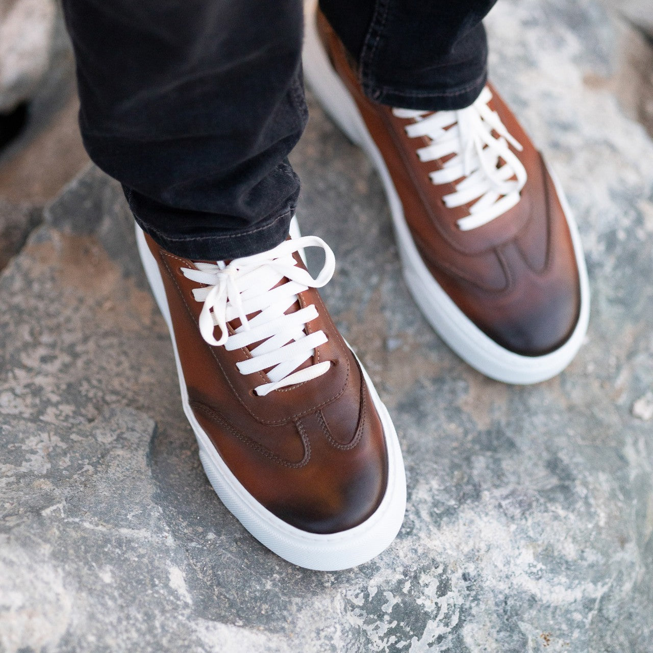 Pantofi sport barbati 756 maro