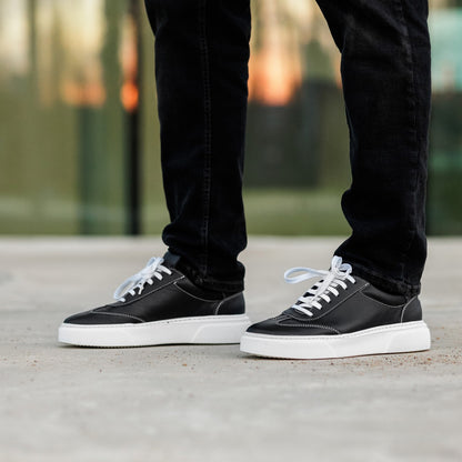 Pantofi sport barbati 756 negru alb