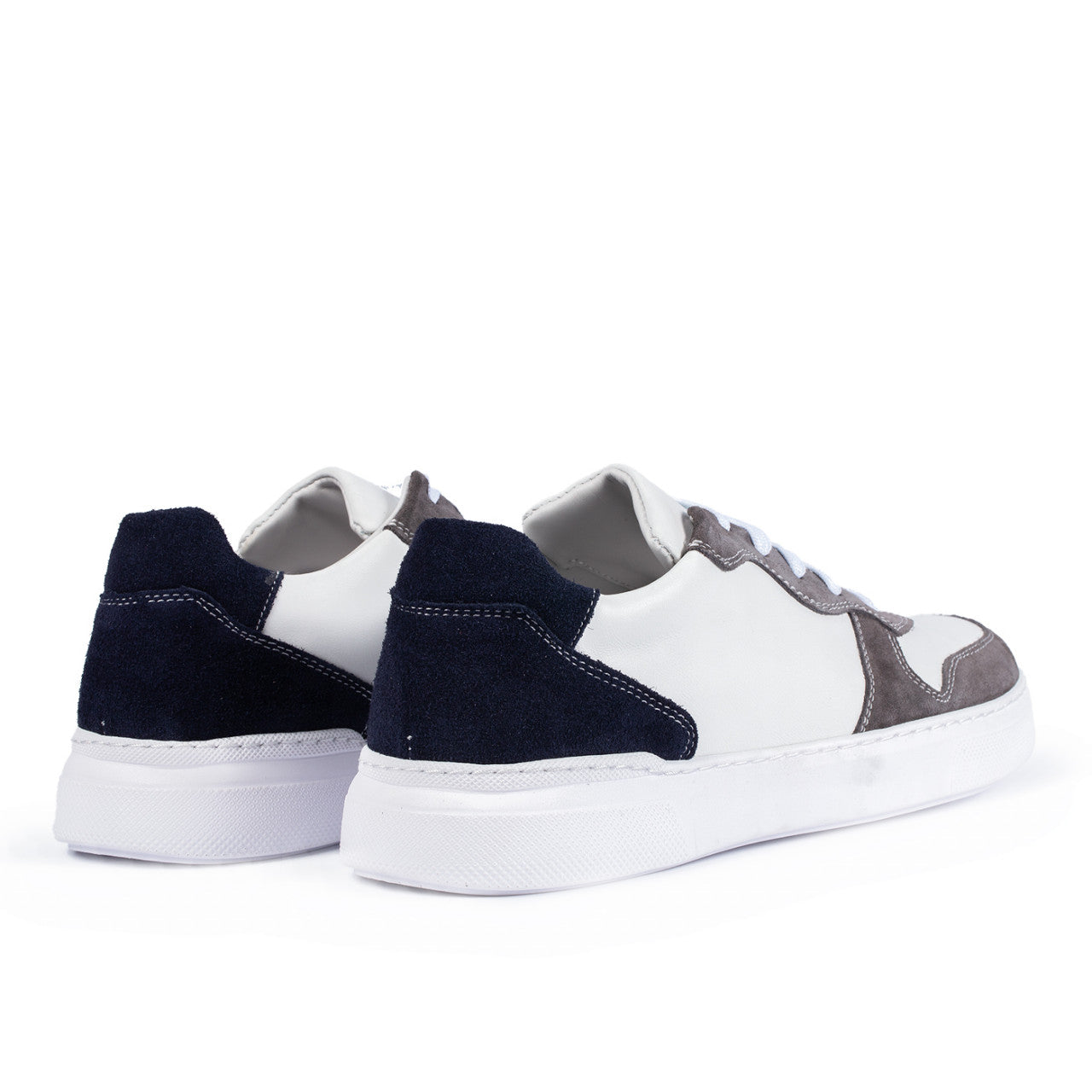 Pantofi sport barbati 757 alb albastru