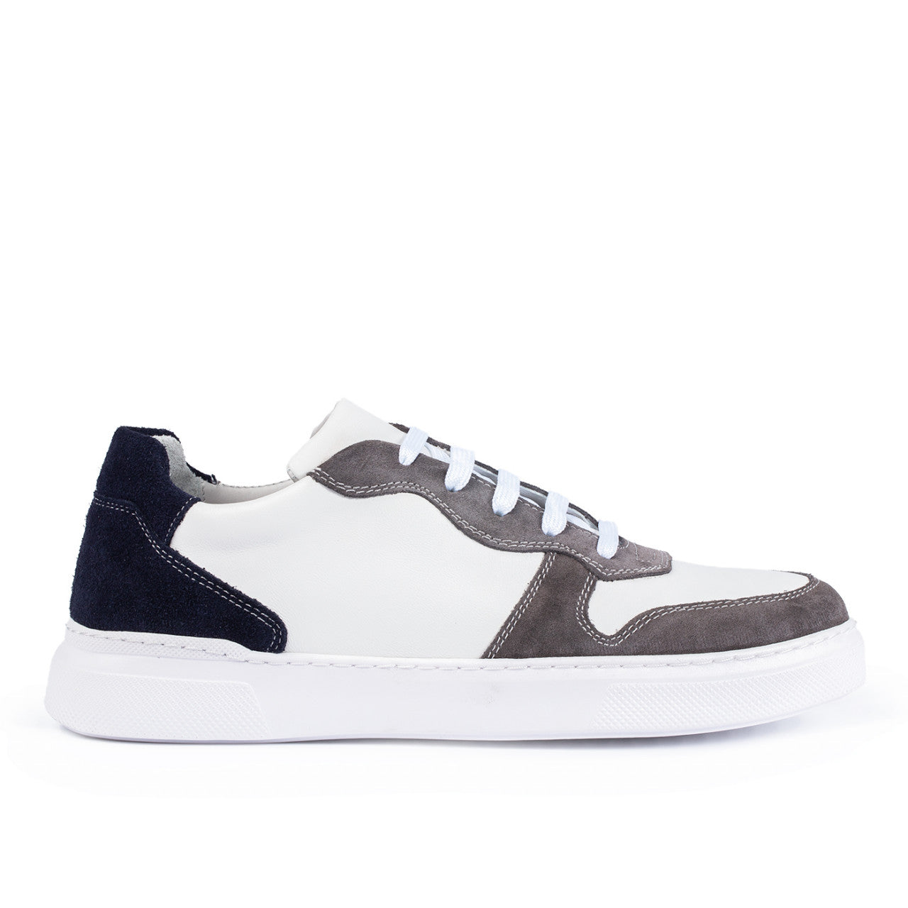 Pantofi sport barbati 757 alb albastru