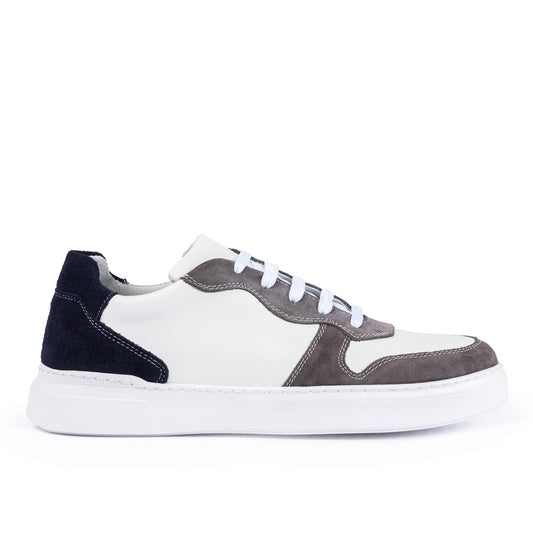 Pantofi sport barbati 757 alb albastru