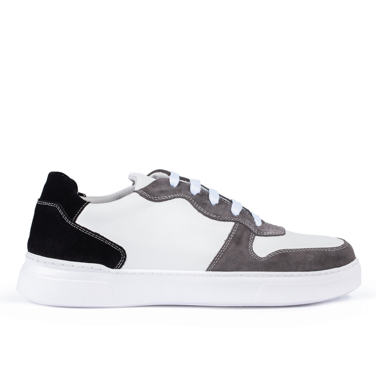 Pantofi sport barbati 757 alb negru