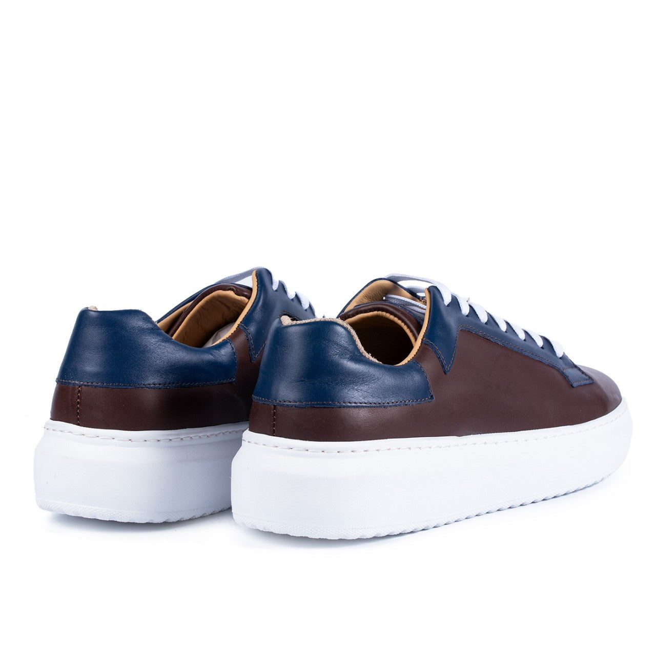 Pantofi sport barbati 759 maro albastru