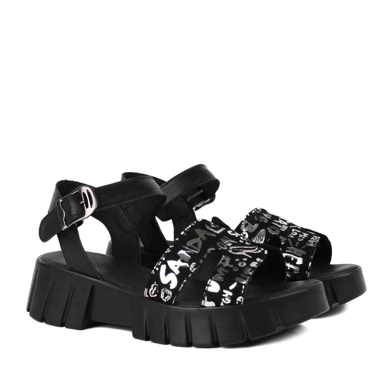 Sandale dama 025 negru