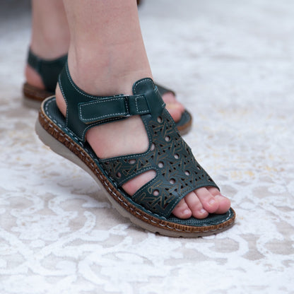 Sandale dama 110 verde