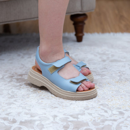 Sandale dama 122 albastru