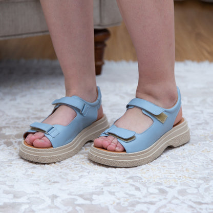 Sandale dama 122 albastru