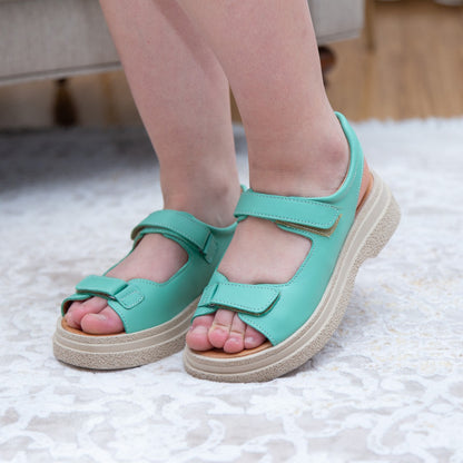 Sandale dama 122 turcoaz